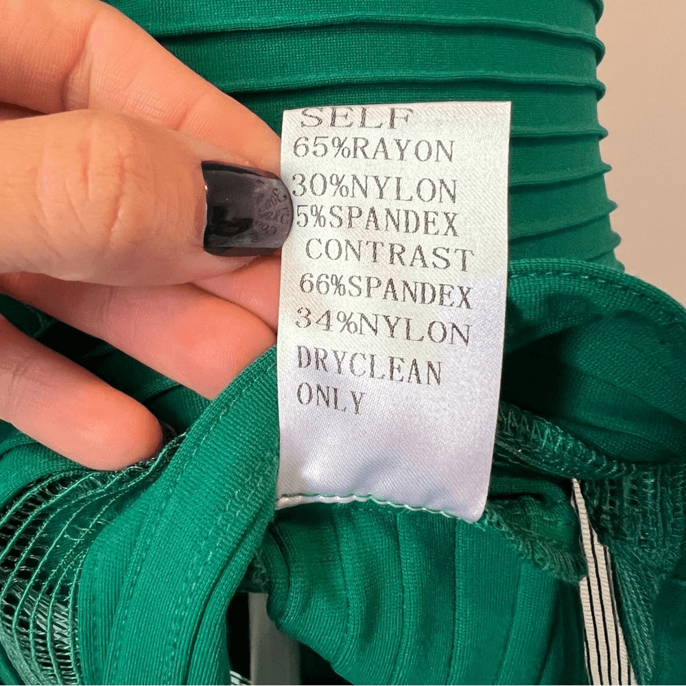 Tadashi Shoji Carlyn Bandage Bodycon Dress Flutter Sleeves Size XS