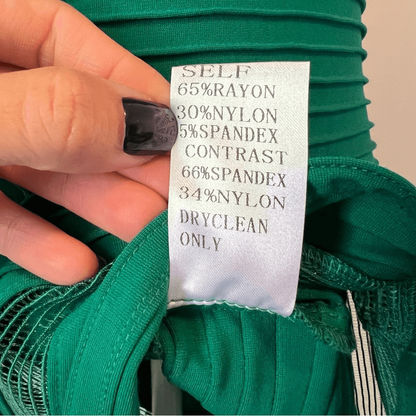 Tadashi Shoji Carlyn Bandage Bodycon Dress Flutter Sleeves Size XS