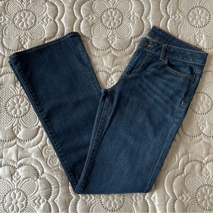 Talbots Signature Boot Cut Dark Wash Jeans Size 6/28