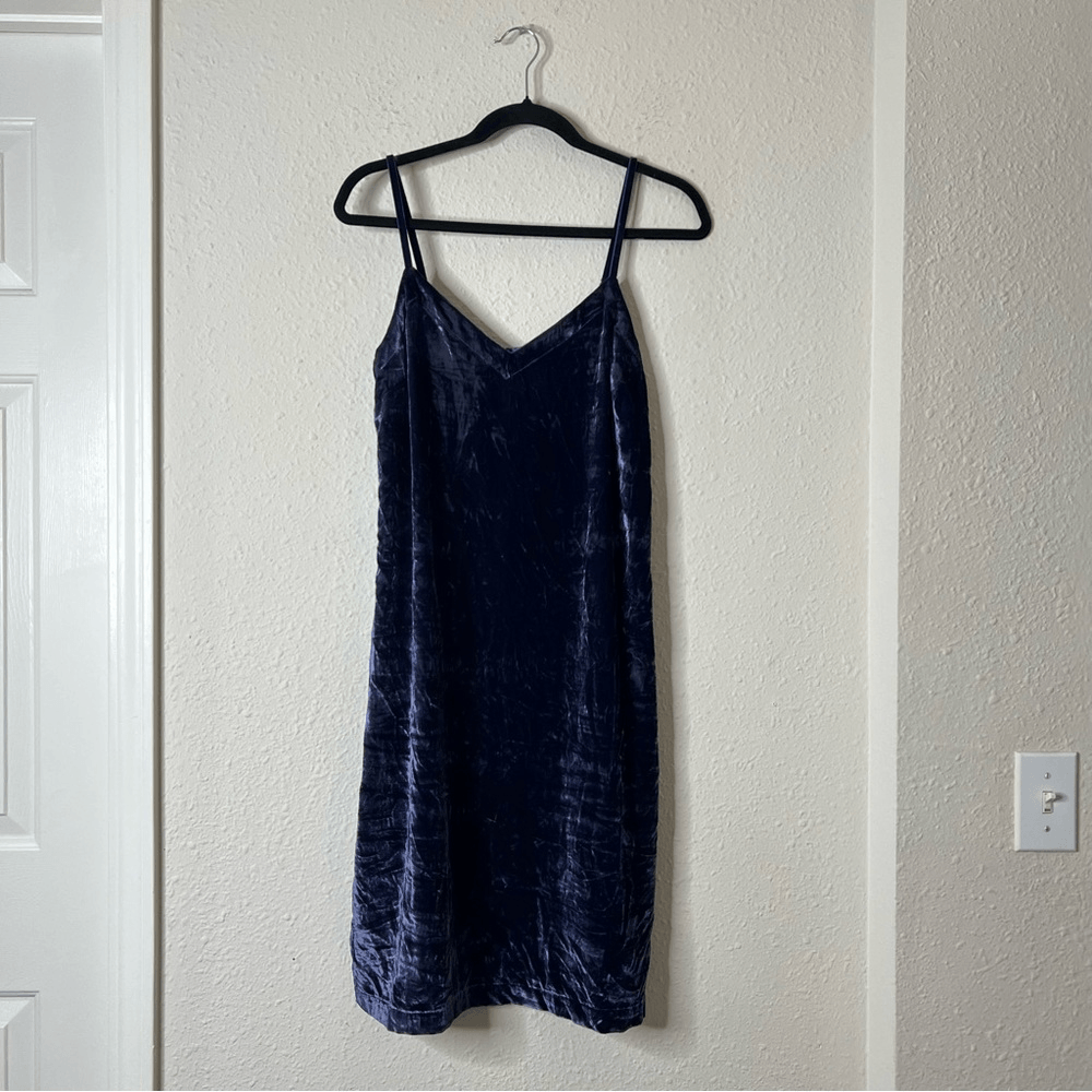 Anthropologie Shania Velvet Slip Mini Dress Size Small