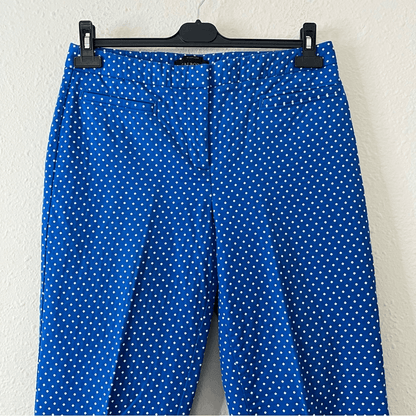 Talbots Hampshire Curvy Polka Dot Pants Size 6