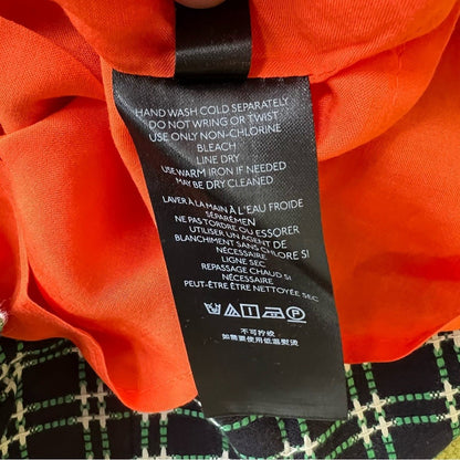 Anthropologie Maeve Plaid Pinafore Skirt NEW Size 6