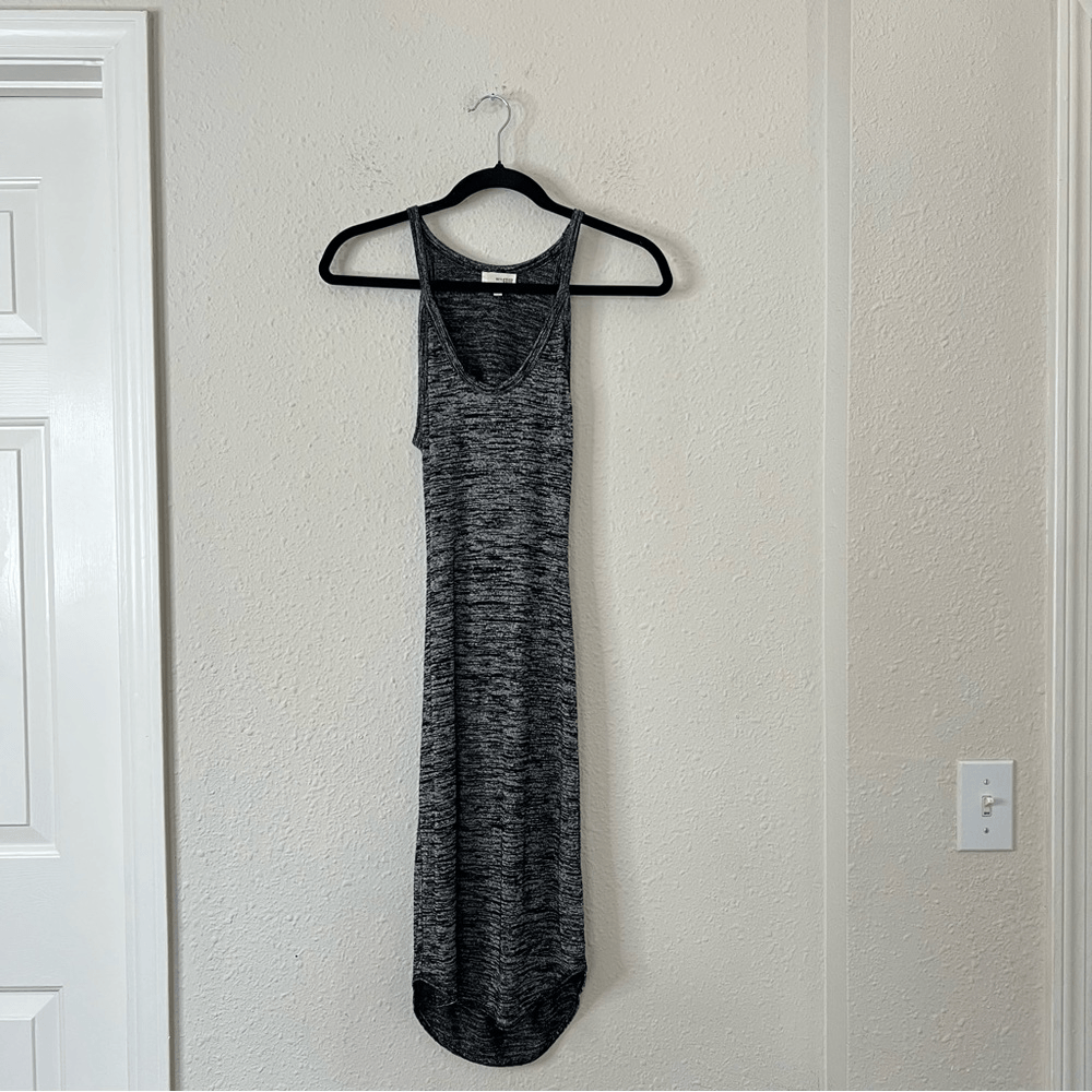 Aritzia Wilfred Free Yasmin Cut Out Dress in Gray Size XS