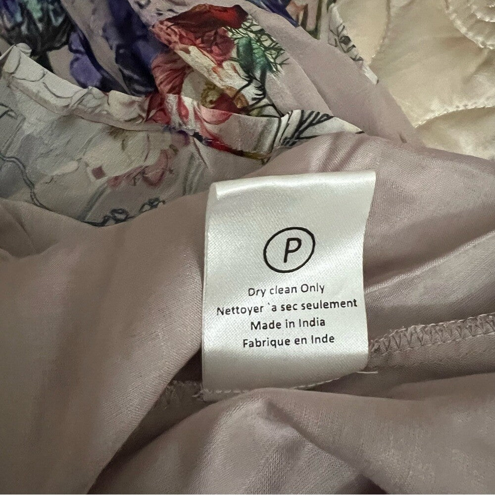 Anthropologie Petaline Midi Dress Varun Bahl NEW Size 2 Petites