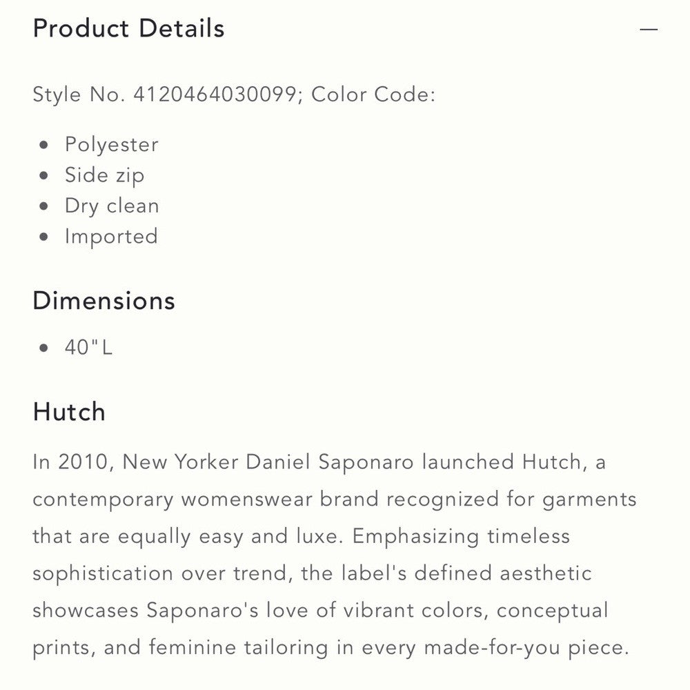 Anthropologie Hutch Shine Maxi Skirt NEW Size Small