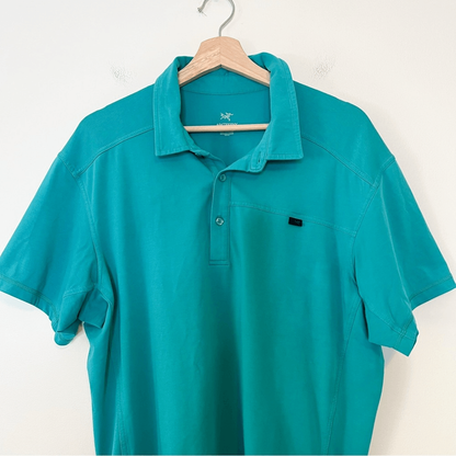 Arcteryx Men’s Captive SS Polo Shirt Size XL