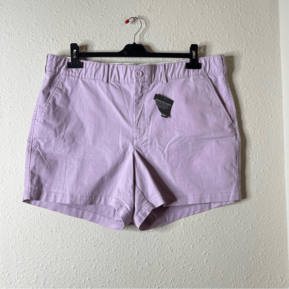 Eddie Bauer Willit Stretch Legend Wash Mid Rise Slim Boyfriend Shorts NEW 18W