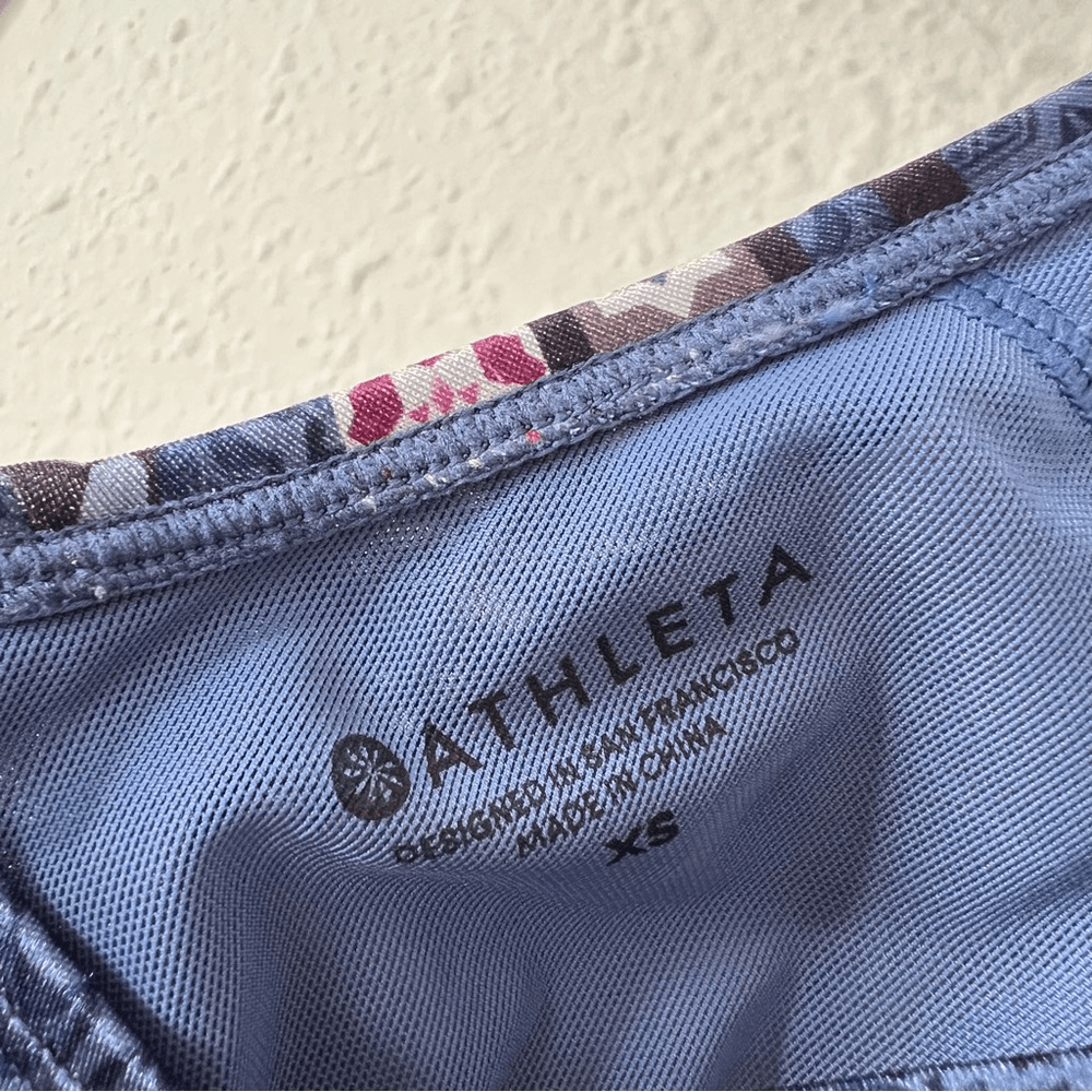 Athleta Estuary Aqualuxe Swim Dress Size XS