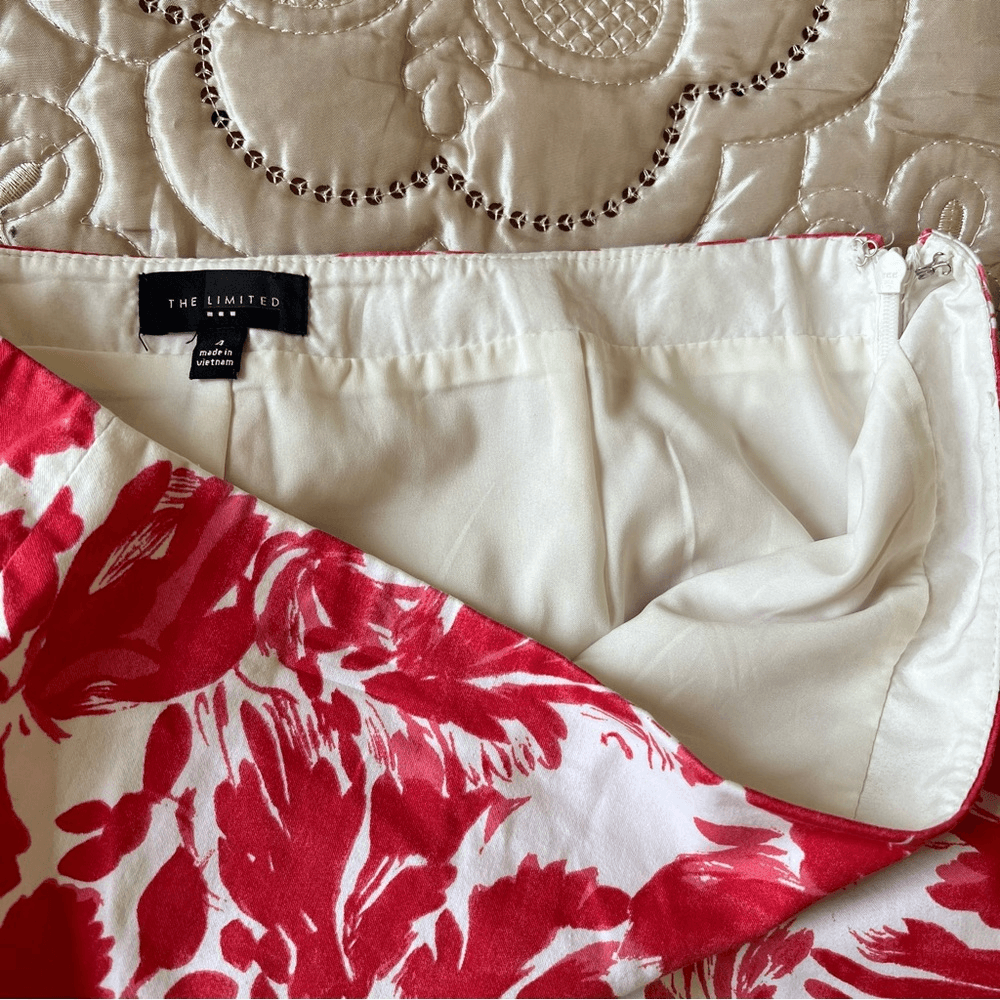 The Limited Dressy Career Floral Print Pencil Skirt Size 4