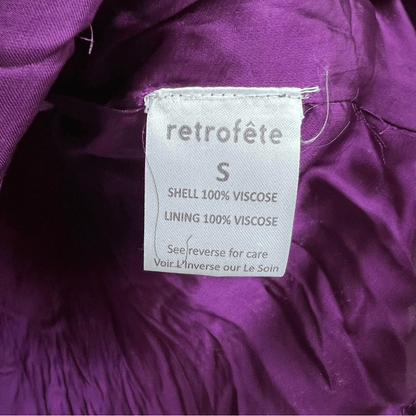 Retrofete Grace Dip Dye Sequin Mini Dress NEW Size Small