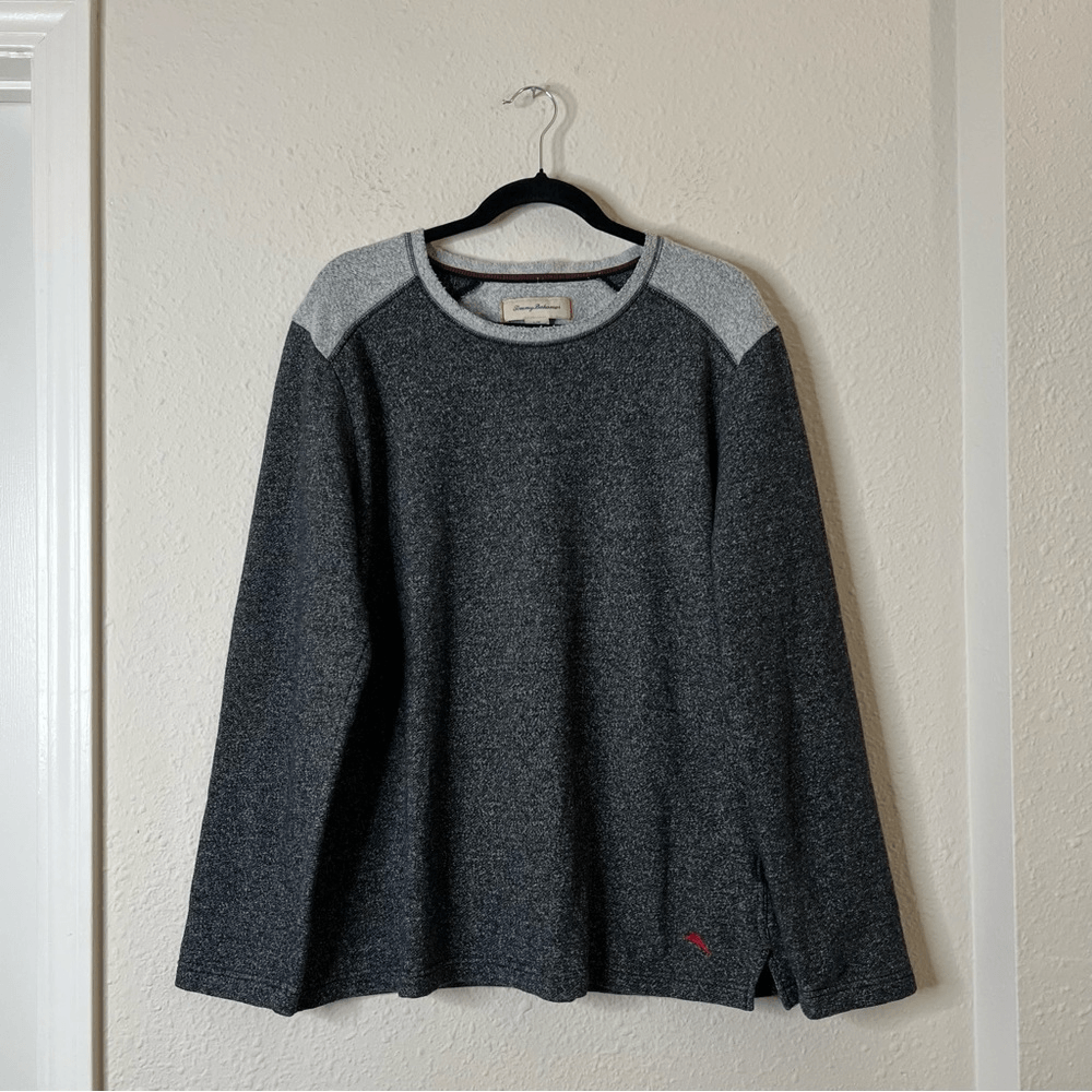 Tommy Bahama Mens Crew Neck Pullover Sweatshirt Sweater French Terry Size Large