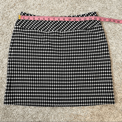Ann Taylor LOFT Geometric Print Mini Skirt Size 8 Petites