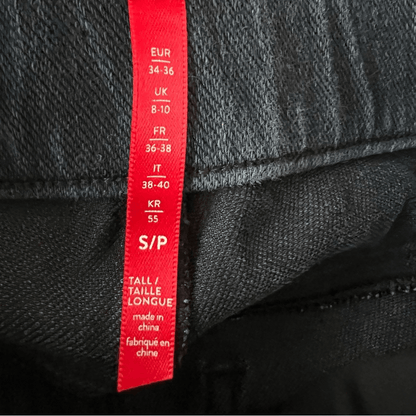 Spanx Jeanish Dark Wash Ankle Leggings Size Small