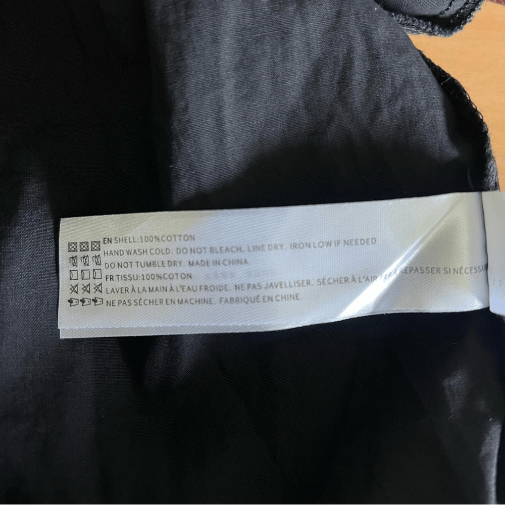 En Saison Black Matisse Flutter Sleeve Dress Size XS