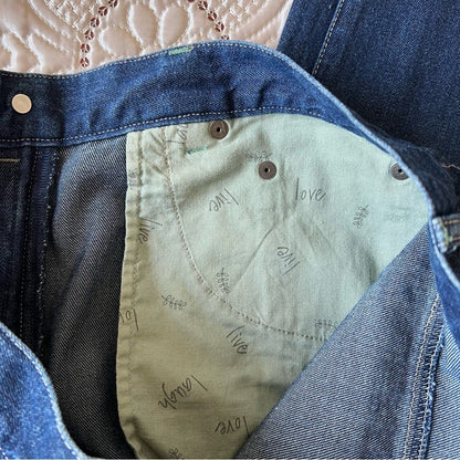 J. Jill High Rise Dark Wash Pants Size 8