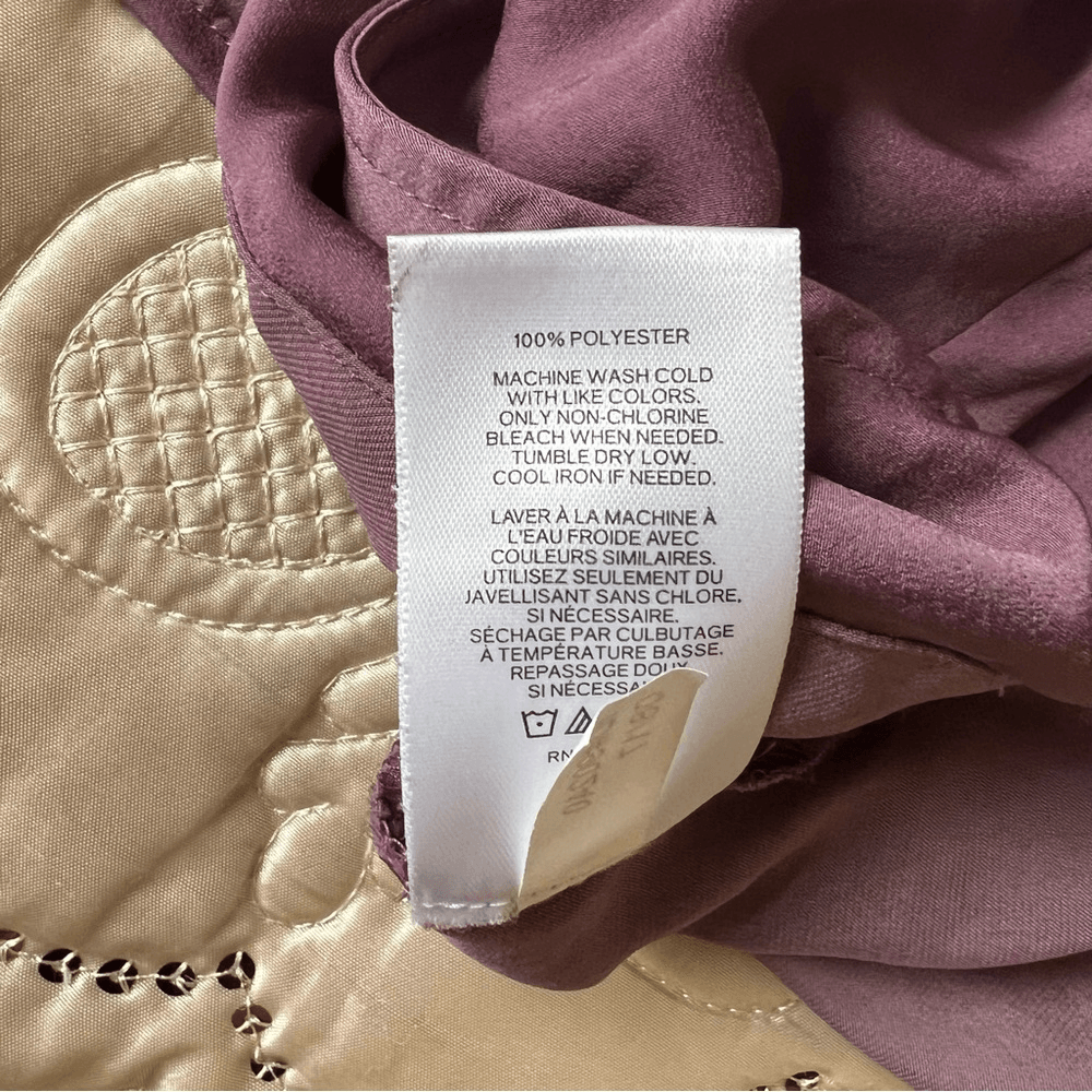 Express Ruffle Sleeved Surplice Blouse Size Small