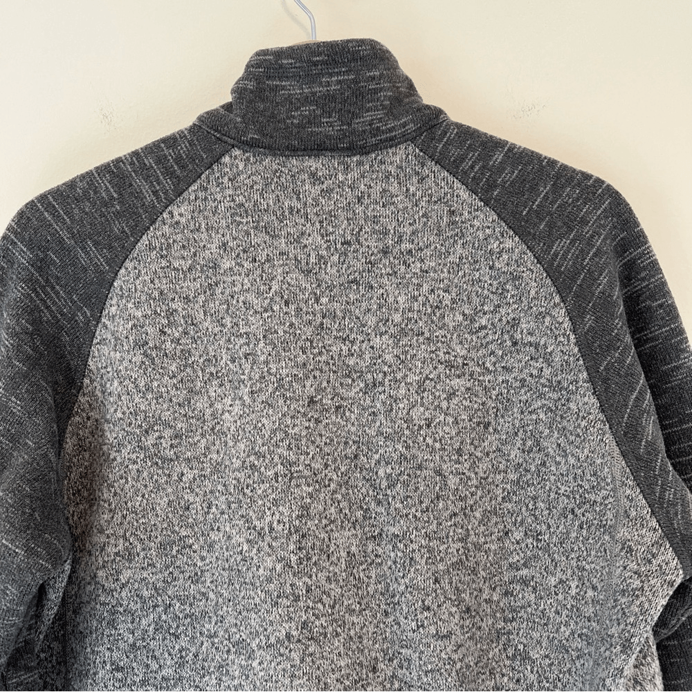 Patagonia Men's Better Sweater 1/4-Zip Fleece Size XL Gray