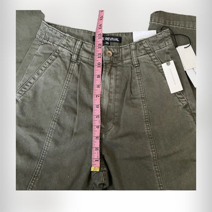 Anthropologie Blue Revival Utility Pants NEW Size 26