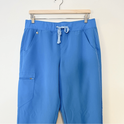 Figs Zamora Jogger Scrub Pants in Blue Size M Tall