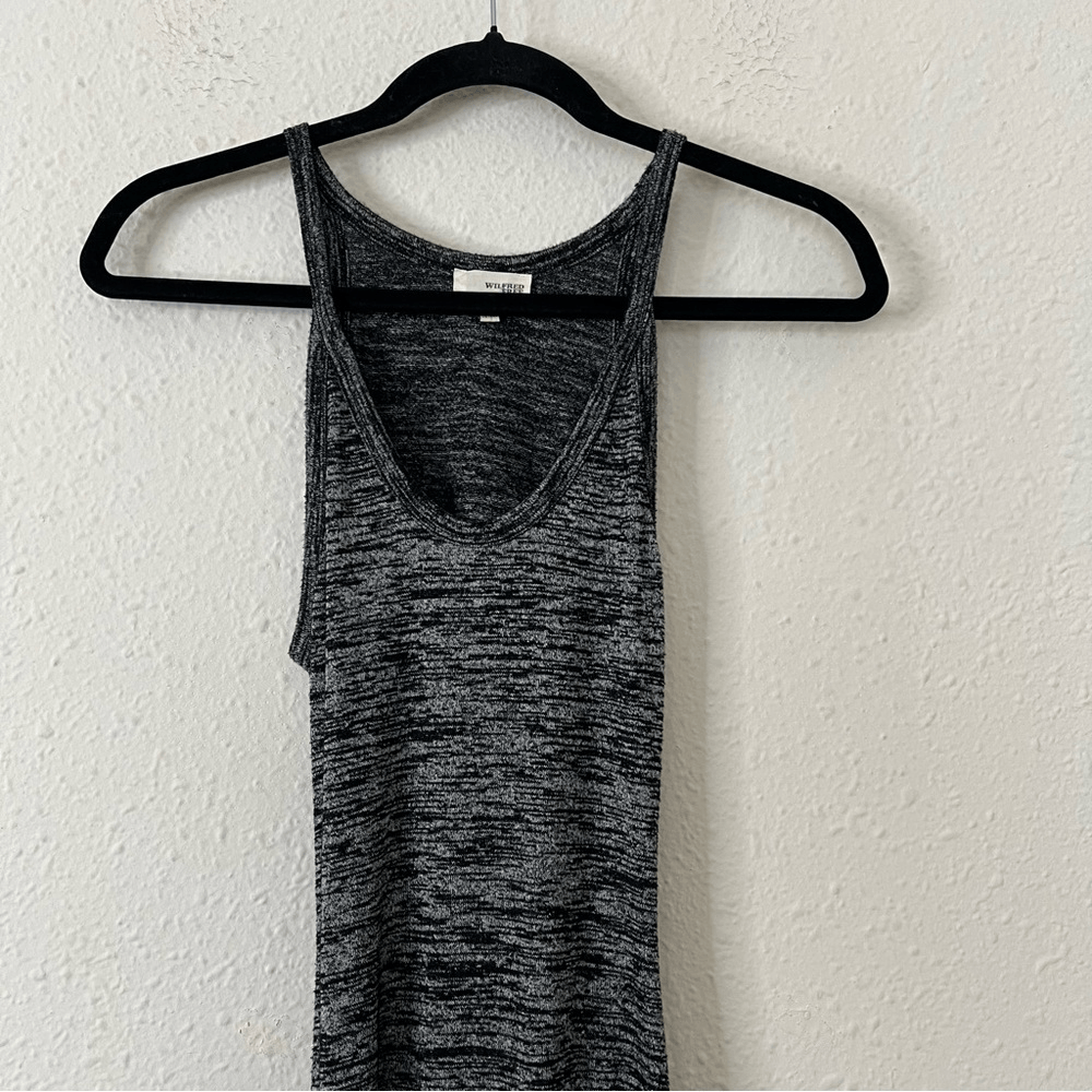 Aritzia Wilfred Free Yasmin Cut Out Dress in Gray Size XS