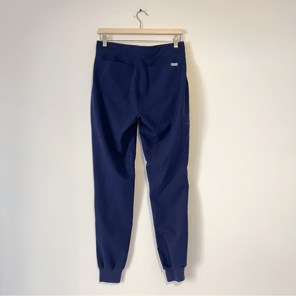 Figs Womens Zamora Jogger Scrub Pants In Navy Blue Size Small Tall