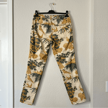 Anthropologie Relaxed Tropical Chino Pants Size 27