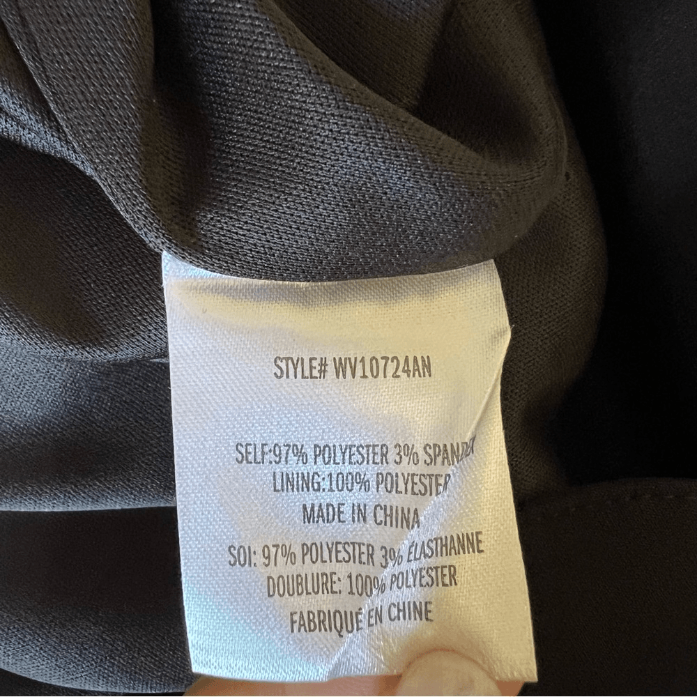 Anthropologie Eva Franco Strapless Peplum Mini Dress in Black NEW Size 8