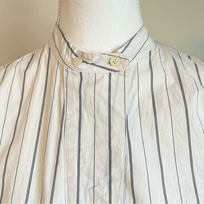 Madewell Striped The Perfect Tunic Shirt Size Small Long Sleeve