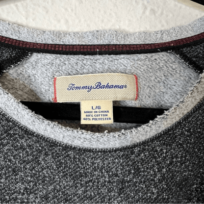 Tommy Bahama Mens Crew Neck Pullover Sweatshirt Sweater French Terry Size Large