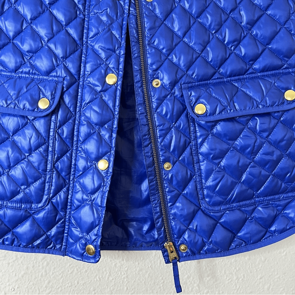 J. Crew Down Field Quilted Puffer Vest Size Small