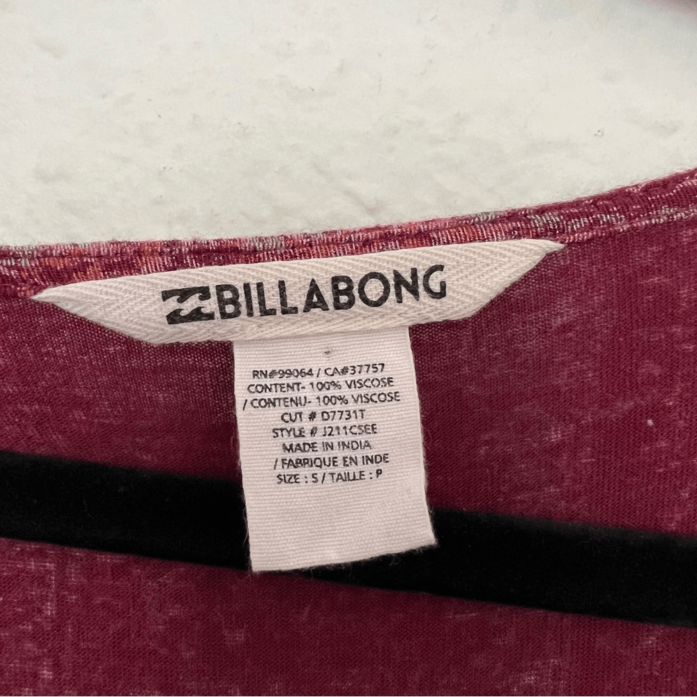 Billabong See the Sun Long Sleeve Bohemian Romper Size Small