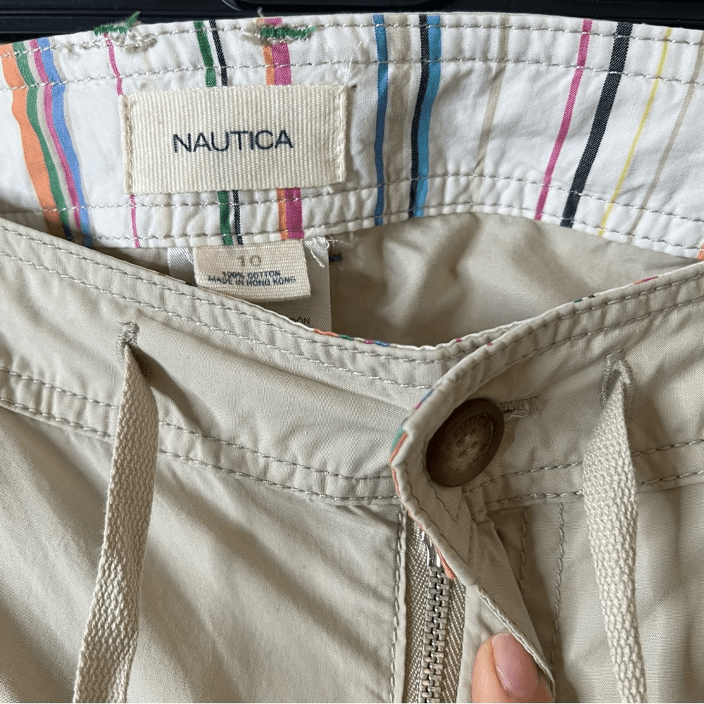Nautica Women’s Beach Bermuda Shorts NEW Size 10