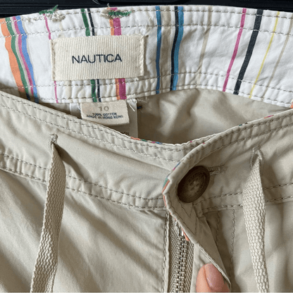 Nautica Women’s Beach Bermuda Shorts NEW Size 10