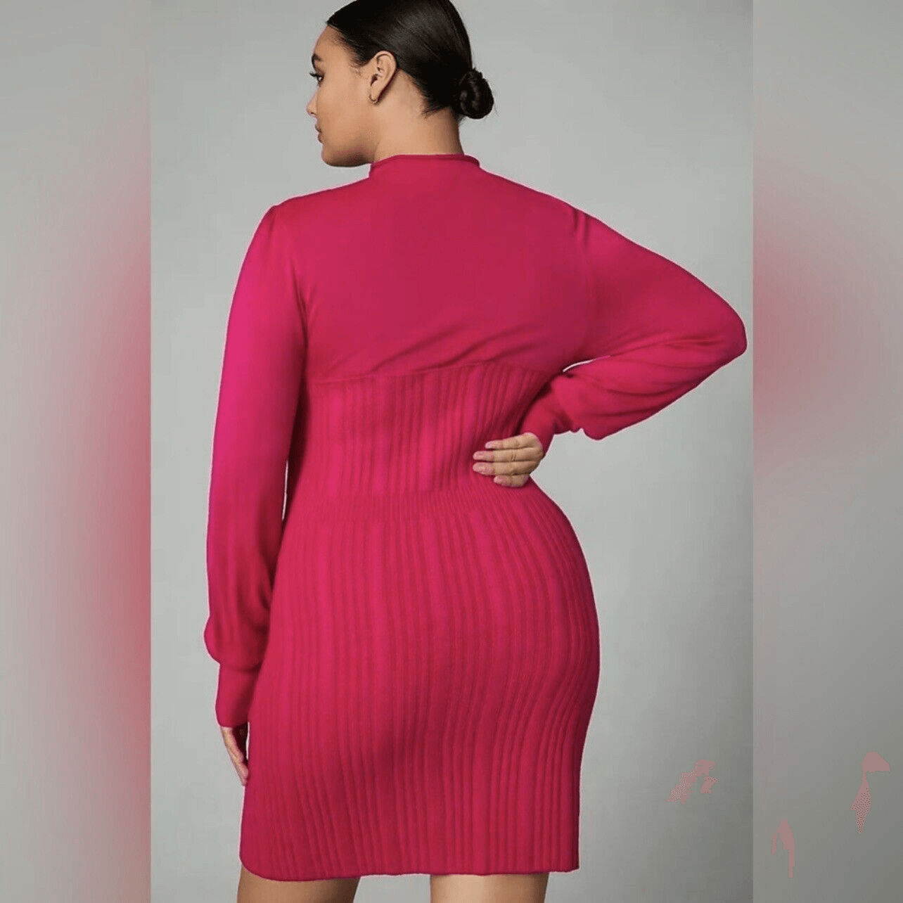 NEW Anthropologie Turtleneck Sweater Dress Size XL