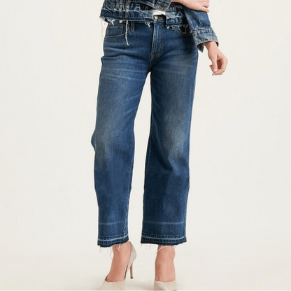 Lucky Brand Mid Rise Crop Wide Leg Jeans NWOT Plus Size 20