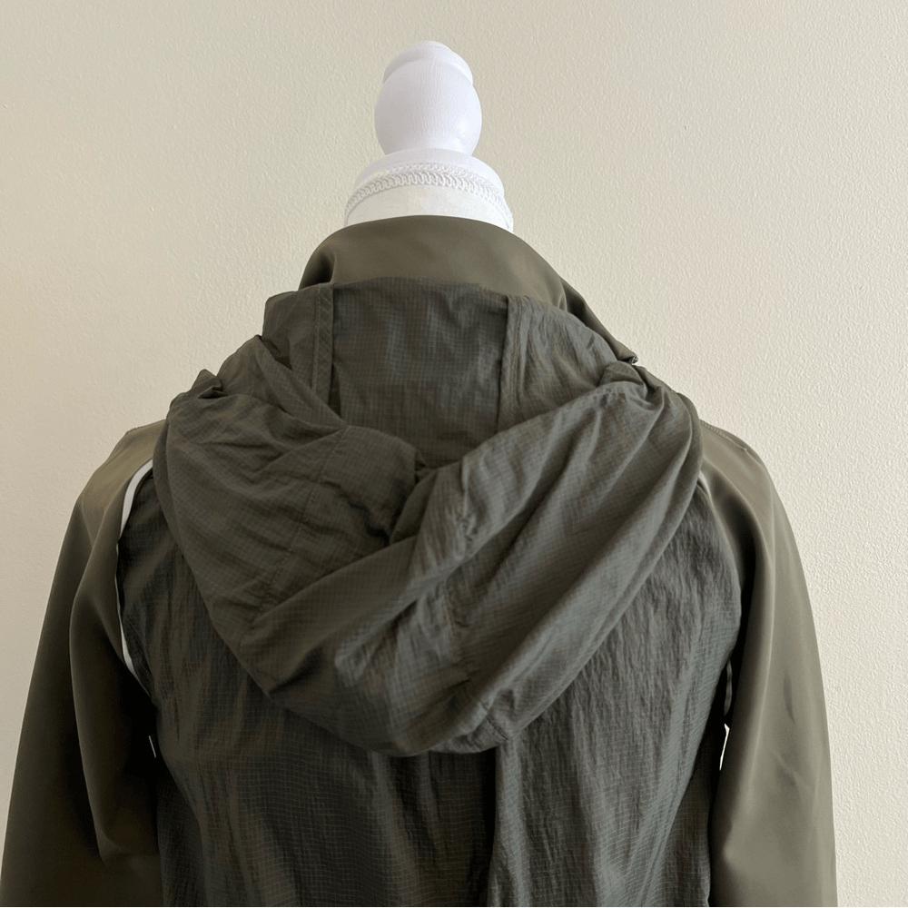 Outdoor Voices Frostknit Pullover Hoodie in Olive Green NEW Size Small