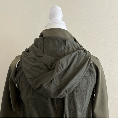 Outdoor Voices Frostknit Pullover Hoodie in Olive Green NEW Size Small