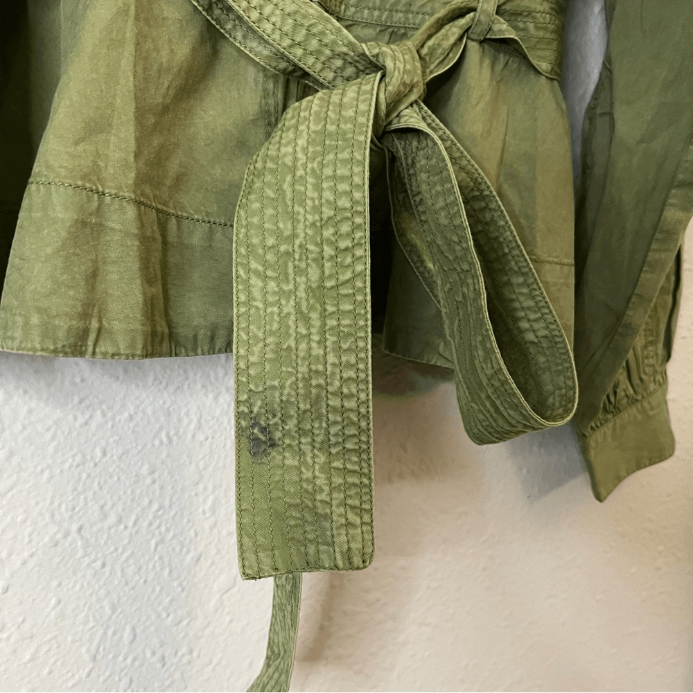 Anthropologie Belted Utility Jacket NEW Size Large