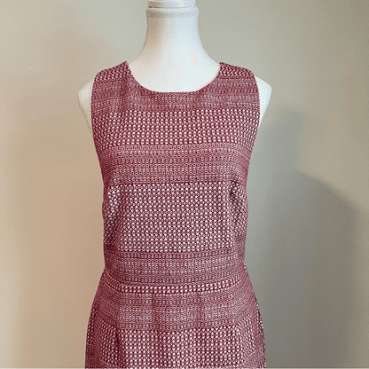 Banana Republic Jacquard Knit Mini Dress NEW Cross Back Size 6