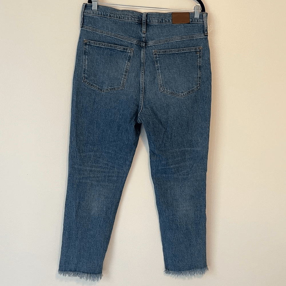 Madewell The Perfect Vintage Straight Jeans Size 33 Medium Wash