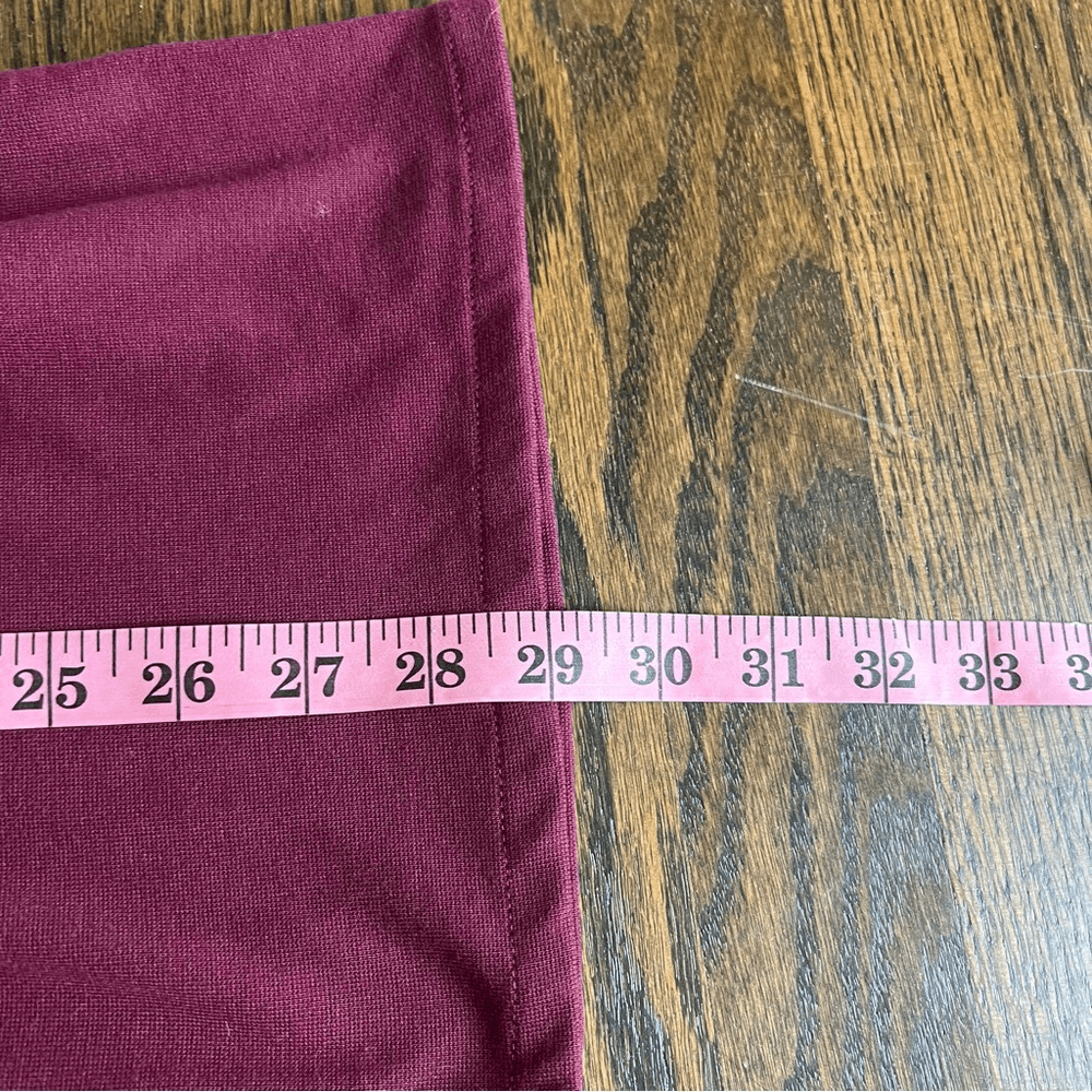 J. Jill Pure Jill Burgundy Cardigan Draped Two-Way Jacket or Wrap Long Sleeve