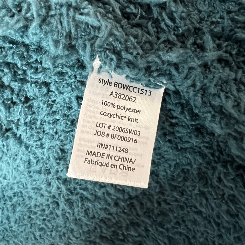 Barefoot Dreams Cozychic Boardwalk Cardigan Size Large