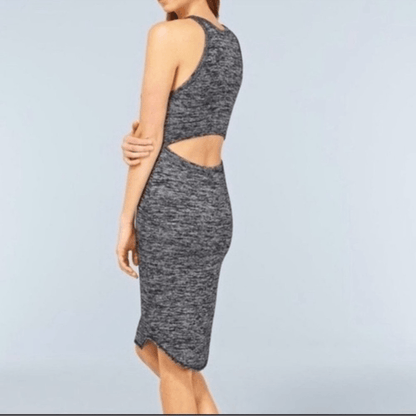 Aritzia Wilfred Free Yasmin Cut Out Dress in Gray Size XS
