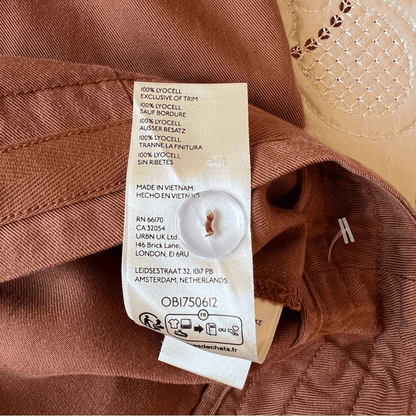 Anthropologie Pilcro Asymmetrical Printed Harem Pants NEW Size 26