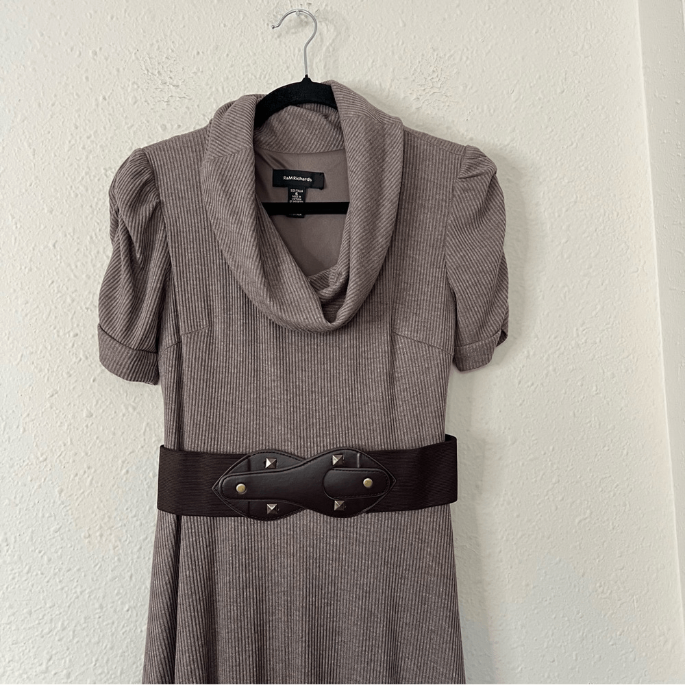 R & M Richards Short Sleeve Midi Dress Size 6