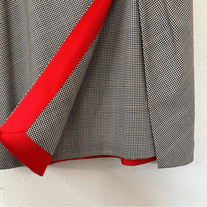 Rag & Bone Logan Houndstooth Wool Mini Sheath Dress Size 6