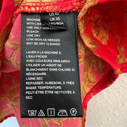 Urban Outfitters Orion Bustier Floral Mini Dress Size XS