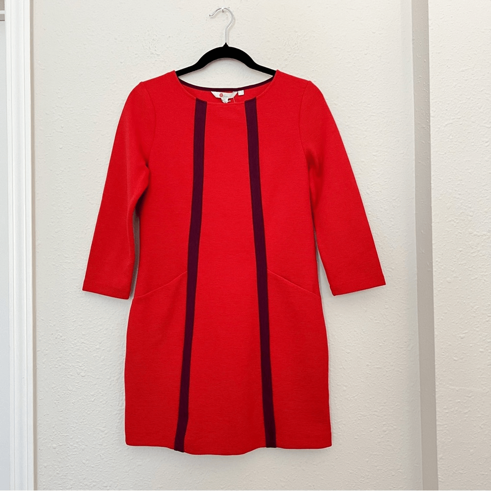 NEW Boden Anita Ottoman Textured Ribbed Tunic Dress Size 4