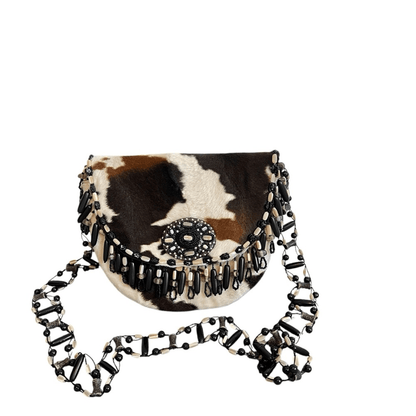 Mary Frances Accessories Cowgirl Crossbody Bag Beaded Rodeo Western Festival