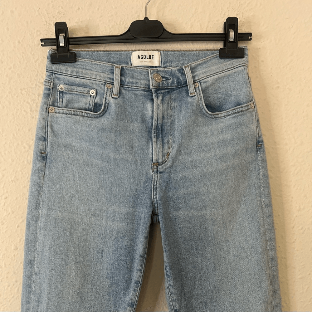 Agolde Sophie Skinny Jeans Size Size 27 Light Wash